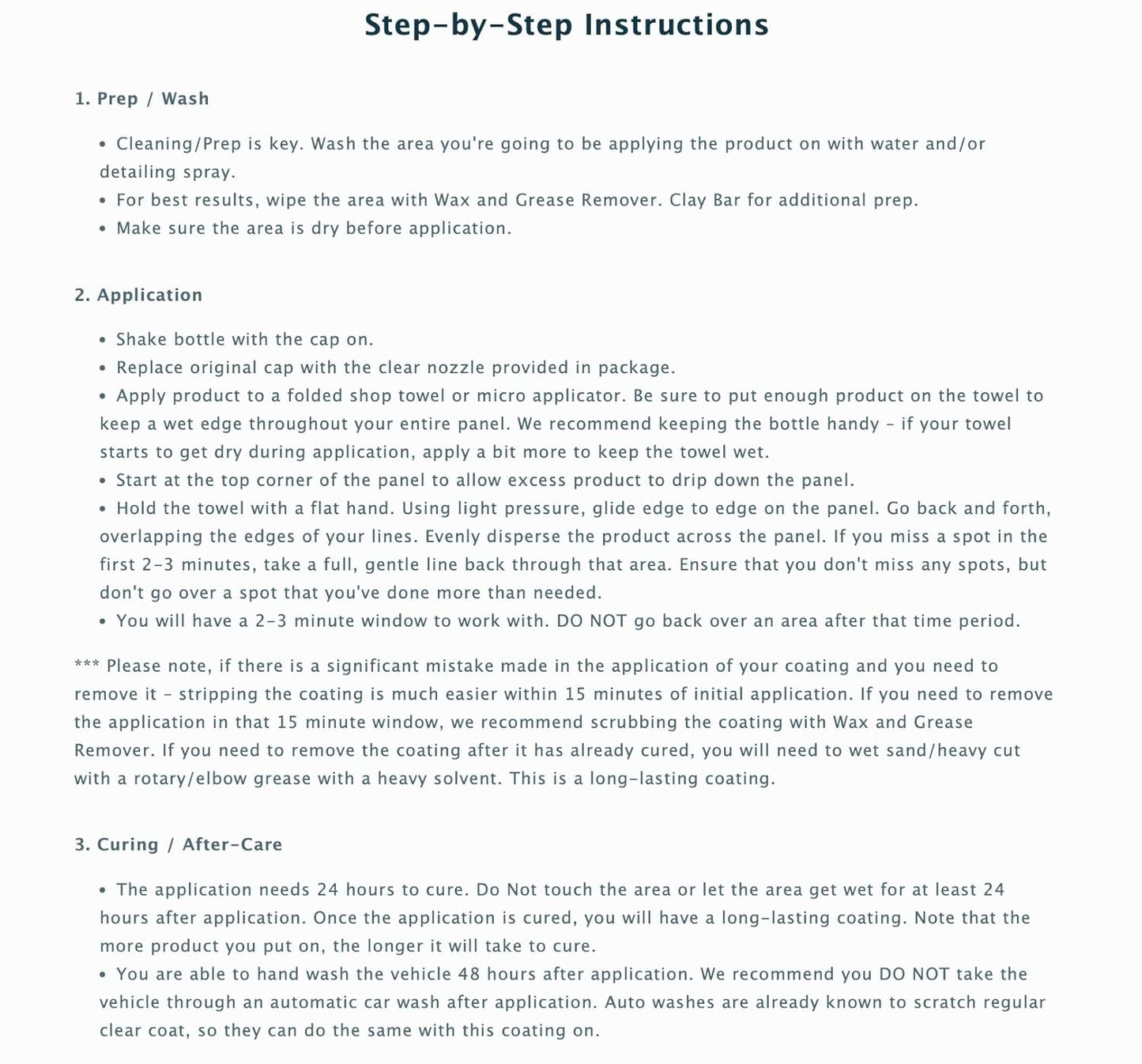 Shiny Car Stuff Hand-Applied Clear Coat {Buy 1 Get 1 Free}