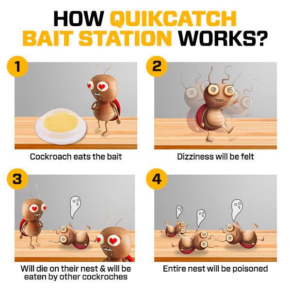 Quickatch Roach Ace BAit Station