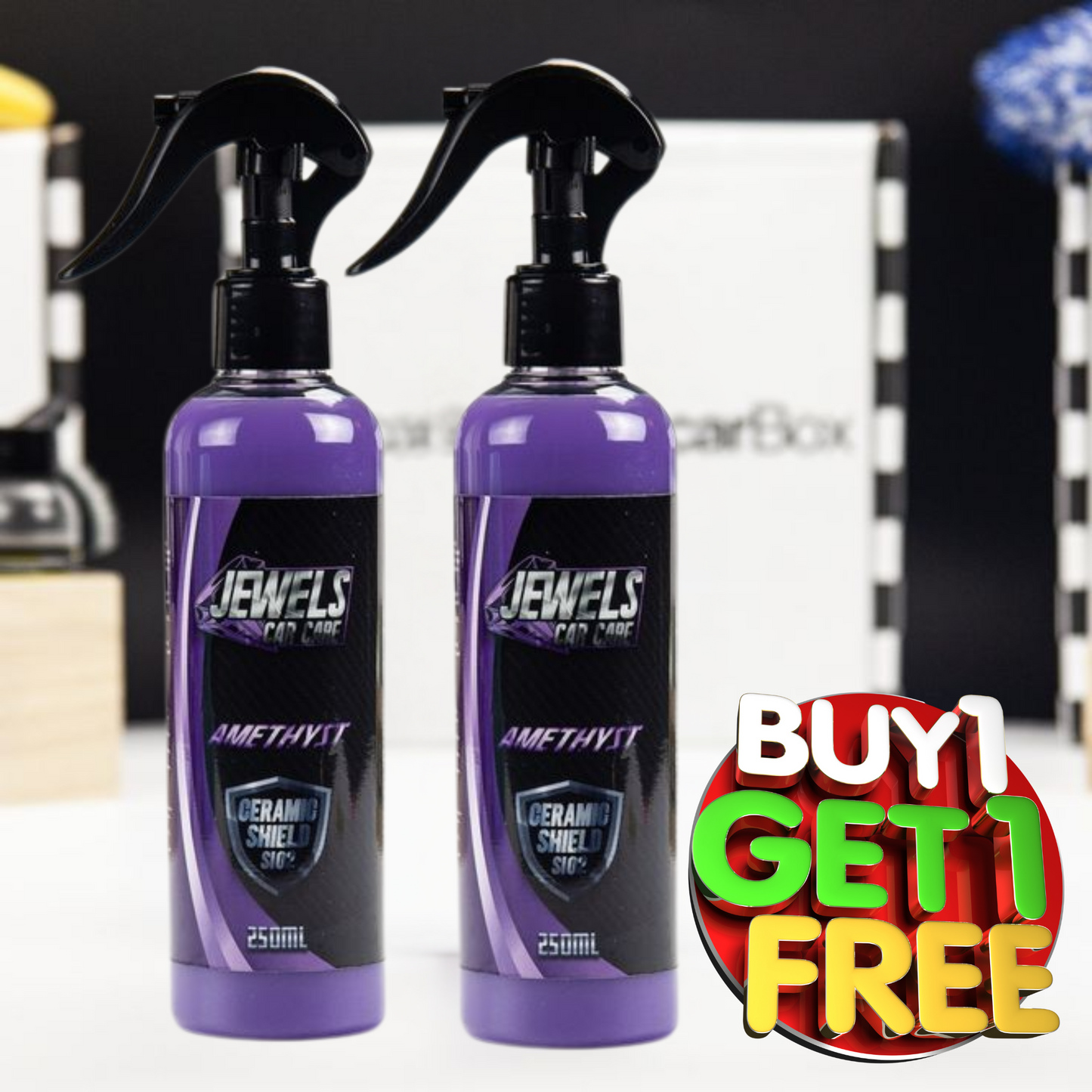 Shiny Car Stuff Hand-Applied Clear Coat {Buy 1 Get 1 Free}